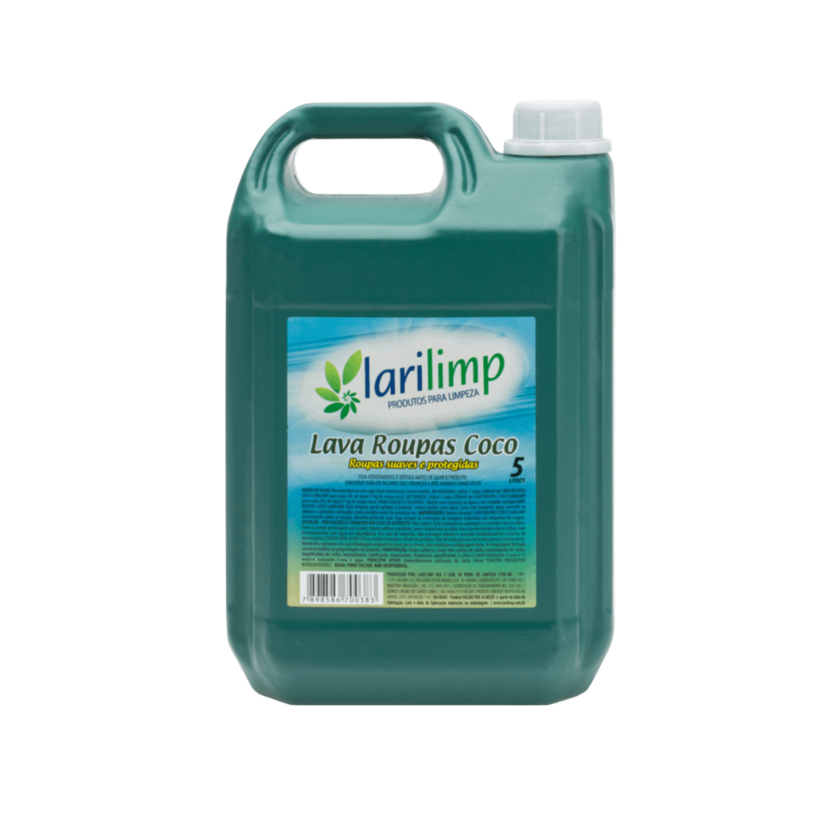 Lava Roupas Líquido Coco 5L Larilimp